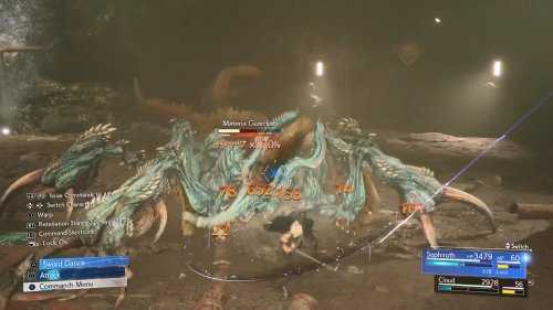 《最终幻想7重生》试玩实机：法术等战斗部分演示